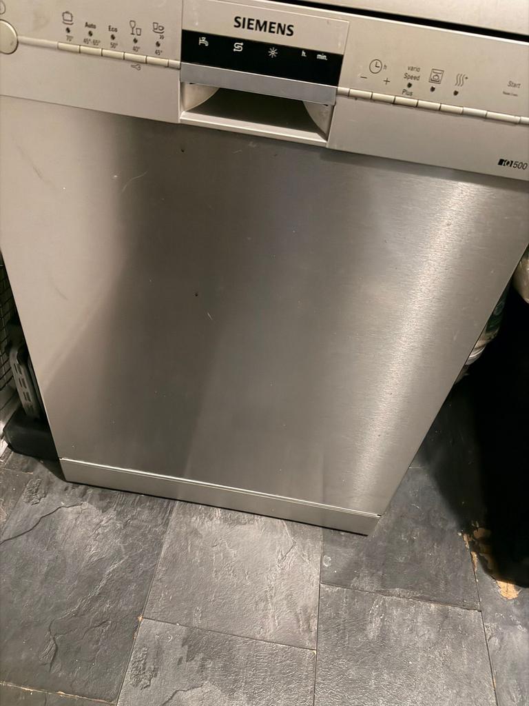 Siemens IQ500 Vaatwasser - Vrijstaand, 60cm, 12 couverts, Gebruikt, Minder dan 85 cm, 60 cm of meer, Eco programma