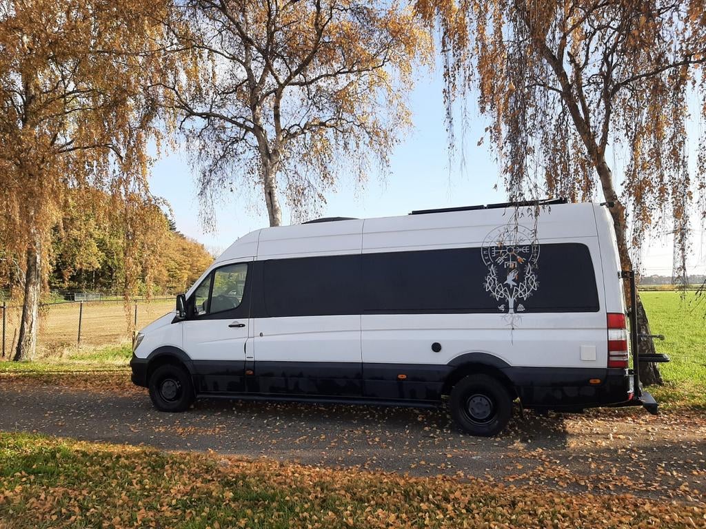 Mercedes-Benz Sprinter | 2017 | buscamper 160pk, Buscamper of Camperbus, Tot en met 2, Mercedes-Benz, Particulier