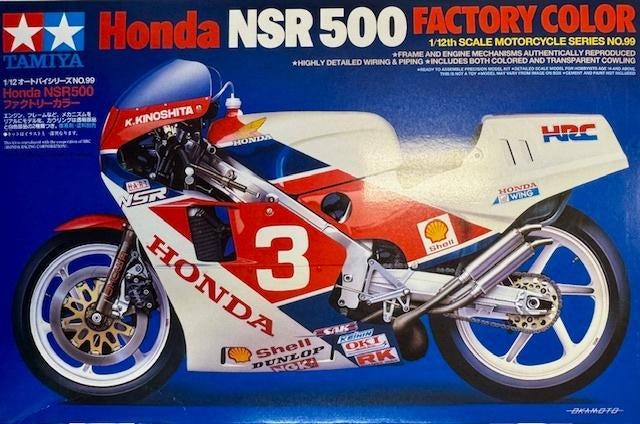 Coelianmodels, Tamiya 14099, Honda NSR500, 1/12, € 34,99, Nieuw, Ophalen of Verzenden, Tamiya, Groter dan 1:32