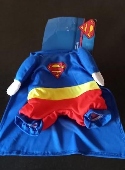 Verkleed Hondenkostum superman maat M, Dieren en Toebehoren, Ophalen of Verzenden, Nieuw, Hondenjas