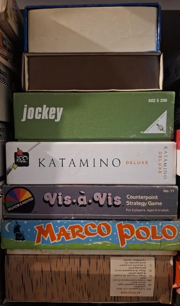 Pakket oa. Mahjong Gobang Katamino Vis à vis Marco Polo, Ophalen of Verzenden, Gebruikt