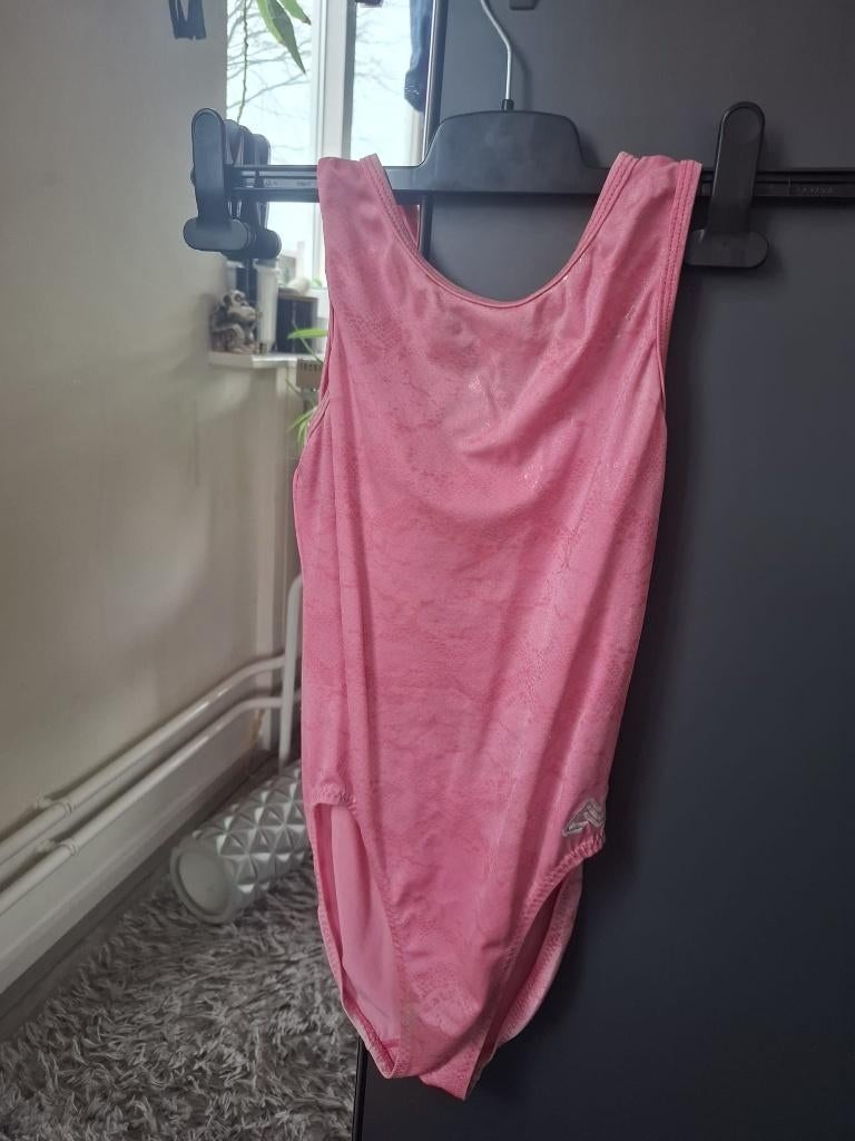 Roze turnpakje jeugd, Ophalen, Zo goed als nieuw, Roze, Turnpak(je)