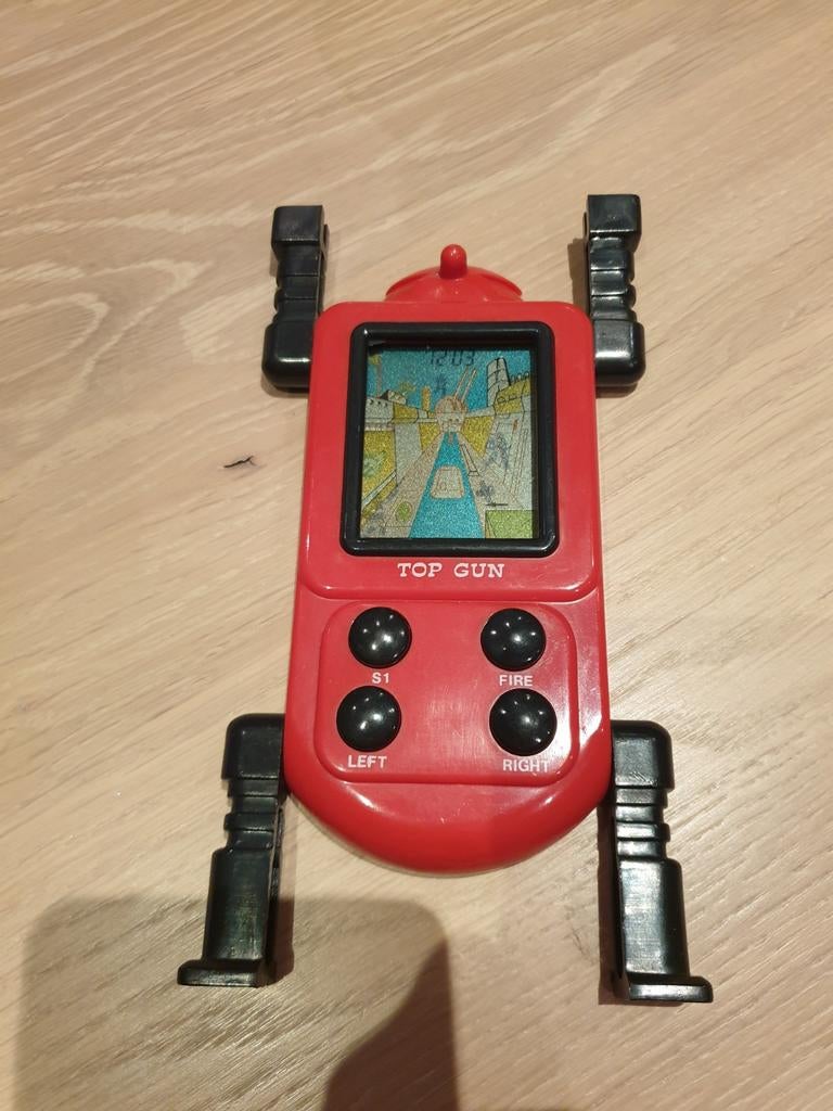 Vintage Top Gun Handheld Spelcomputer, Spelcomputers en Games, Avontuur en Actie, Gebruikt, 1 speler, Ophalen of Verzenden
