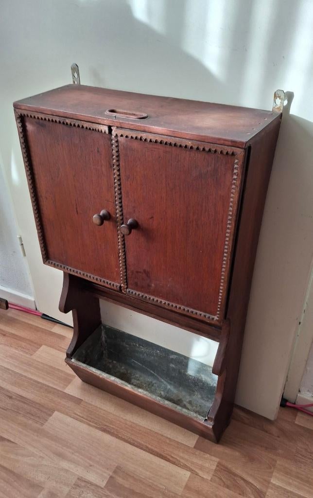 Vintage kastje hangkast, Verzenden, Huis en Inrichting