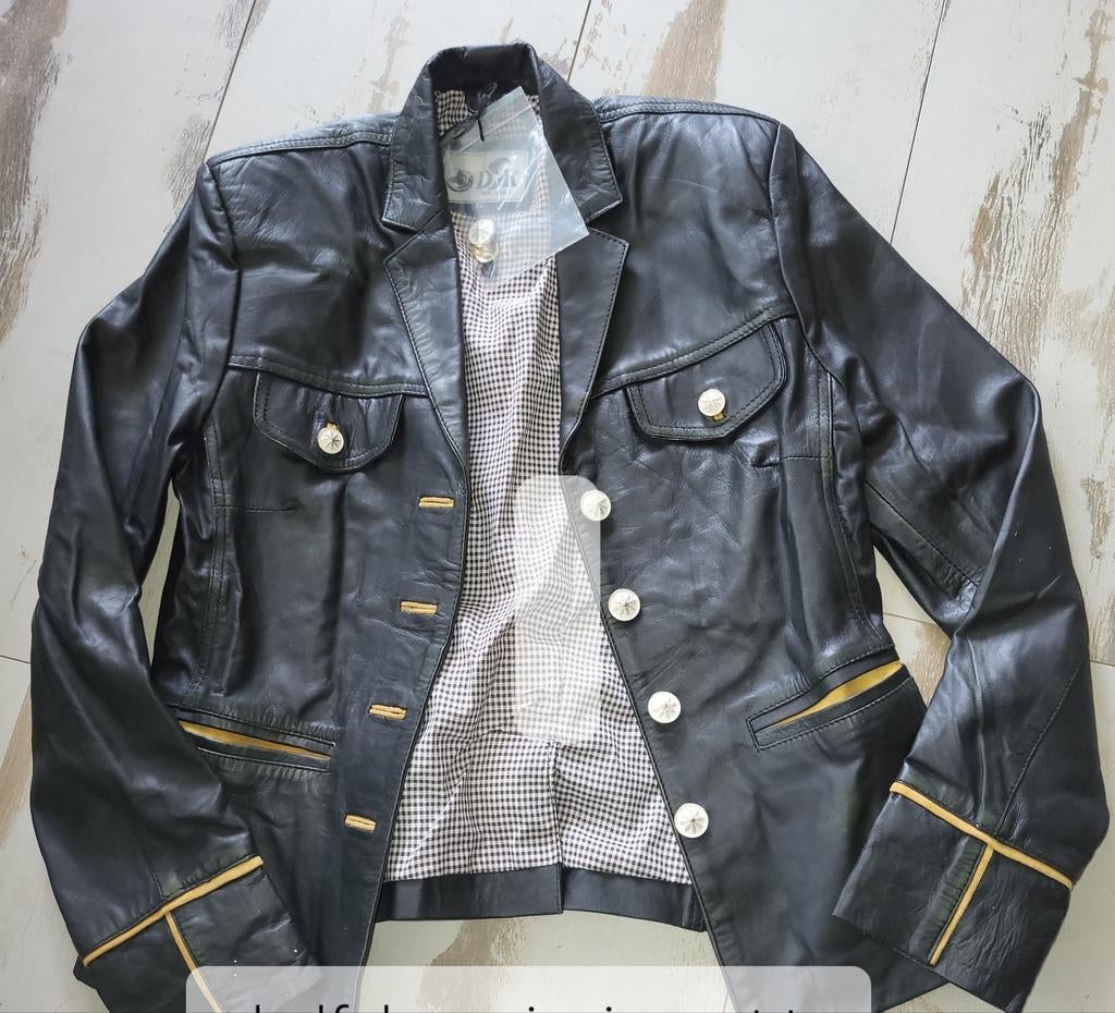 Lamsleren Dames Jasje - Maat M - Nieuw, Maat 38/40 (M), Zwart, Nieuw, Ophalen of Verzenden