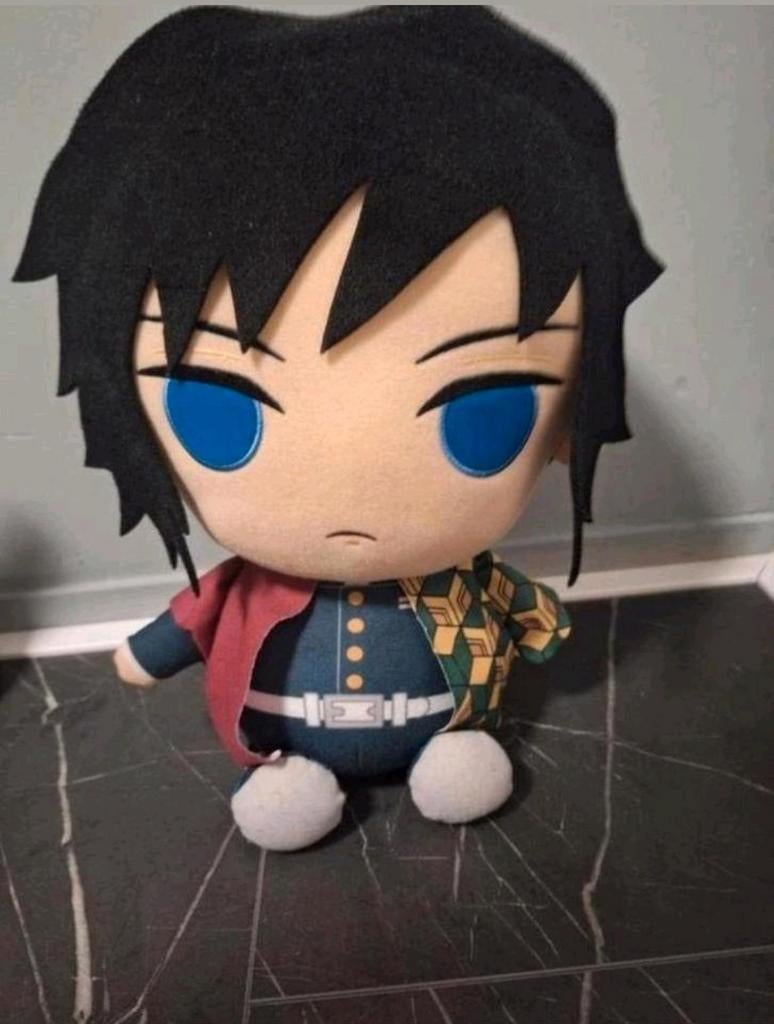 Giyu Tomioka plushie, 1 speler, Ophalen of Verzenden, Zo goed als nieuw, Vanaf 3 jaar