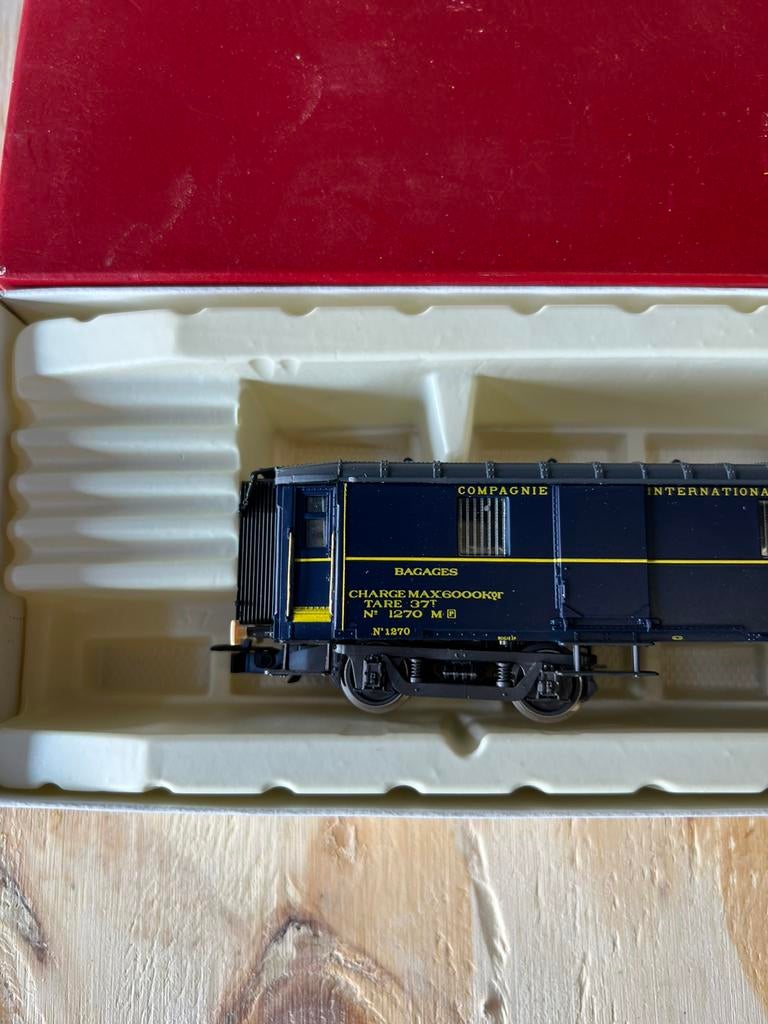 Rivarossi wagon nr 2565 1, Ophalen of Verzenden, Zo goed als nieuw, Gelijkstroom, Wagon