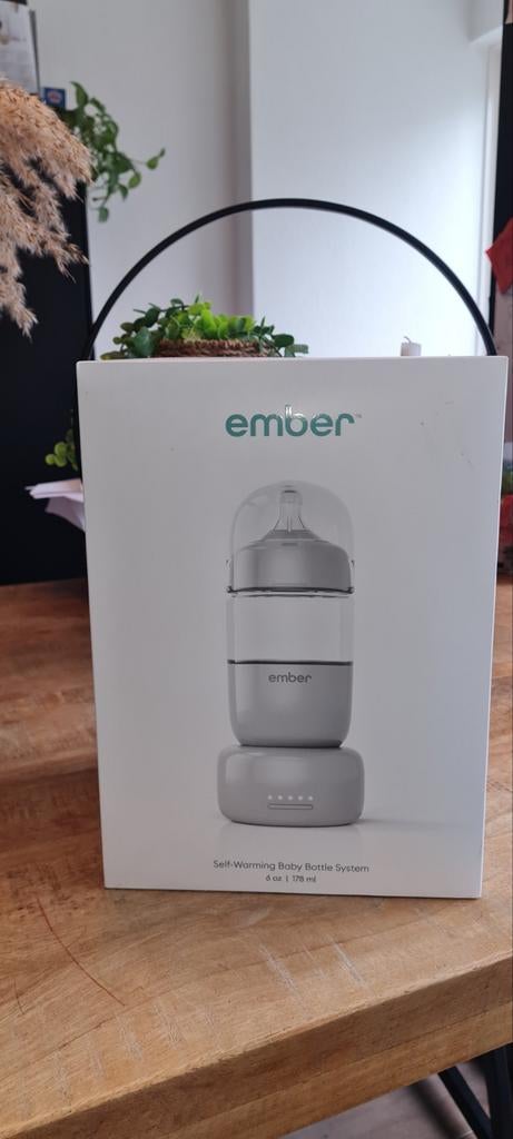 Ember Flessenwarmer - Perfect voor onderweg!, Ophalen of Verzenden, Zo goed als nieuw, Flessen- of potjesverwarmer