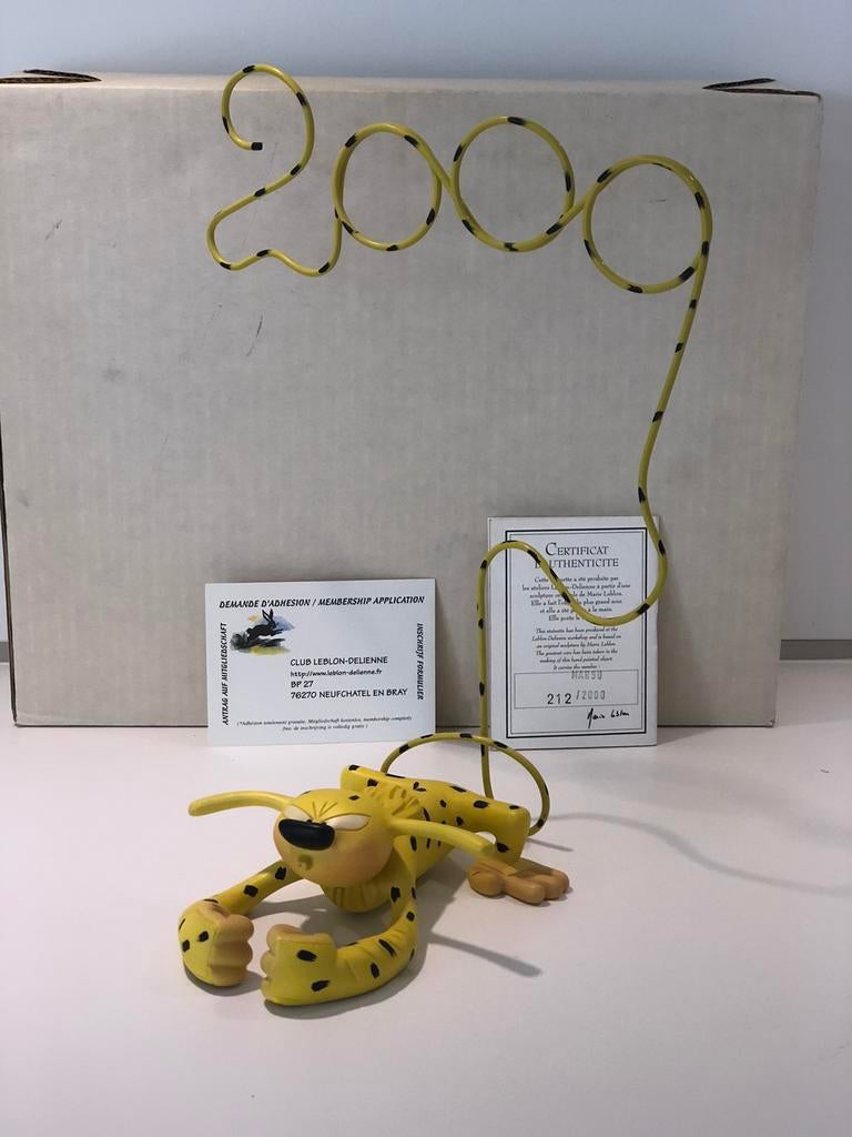 Marsupilami Leblon Delienne 2000, Verzamelen, Stripfiguren, Ophalen of Verzenden, Asterix en Obelix, Zo goed als nieuw, Beeldje of Figuurtje