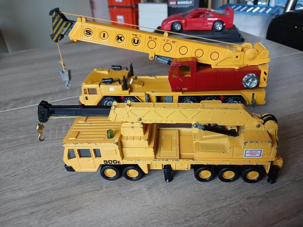 Kraanwagens, Ophalen of Verzenden, Zo goed als nieuw, Bus of Vrachtwagen, SIKU