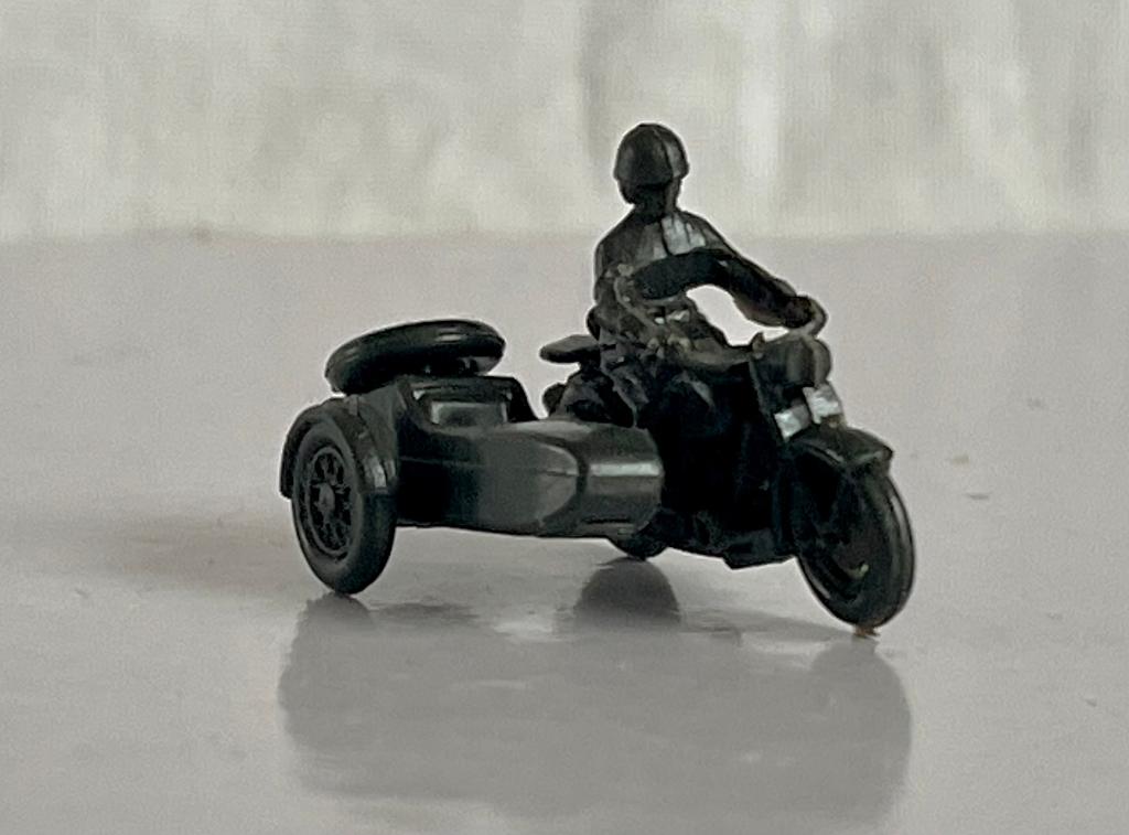 Roco Minitanks 238: Motor met zijspan, Hobby en Vrije tijd, Ophalen of Verzenden, Overige typen, Roco