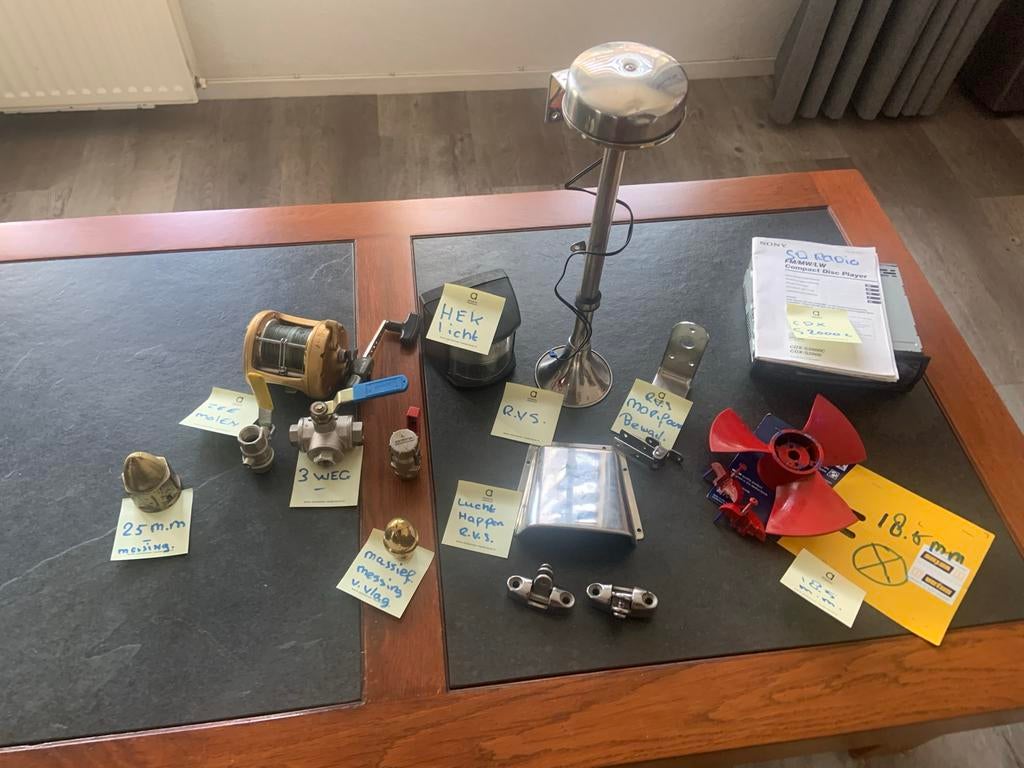 Diverse Watersportartikelen - Bootonderdelen, Watersport en Boten, Bootonderdelen, Gebruikt, Overige typen, Zeilboot of Motorboot