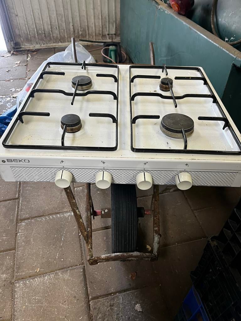 Beko Gasfornuis T4GN-G- Gebruikt, Ophalen, Gebruikt, Minder dan 85 cm, 60 cm of meer