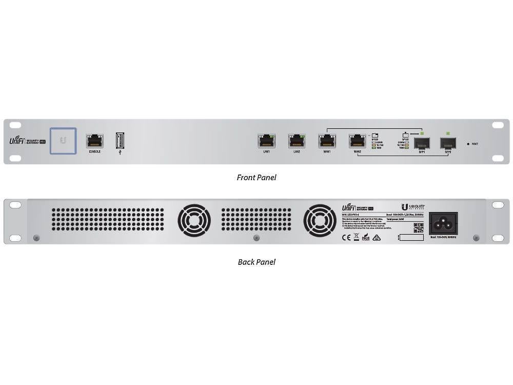 Ubiquiti UniFi USG-PRO-4 (Enterprise Gateway), Ophalen of Verzenden, Zo goed als nieuw, Router met modem, Ubiquity