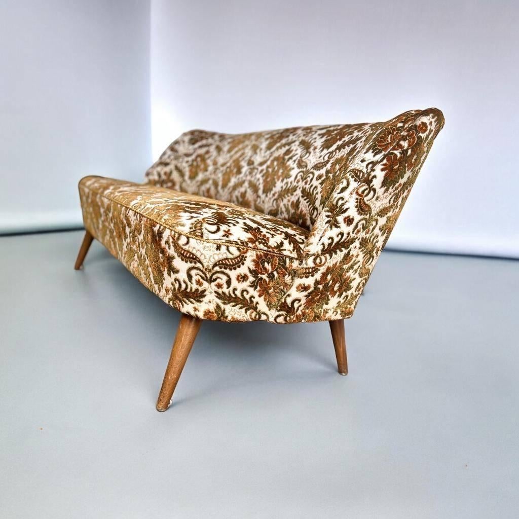 Vintage cocktail couch / zetel / sofa, Ophalen