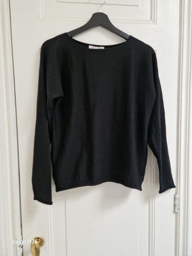 Zwarte Bellamy trui 100% Merinowol, Zwart, Maat 42/44 (L), Bellamy, Ophalen of Verzenden