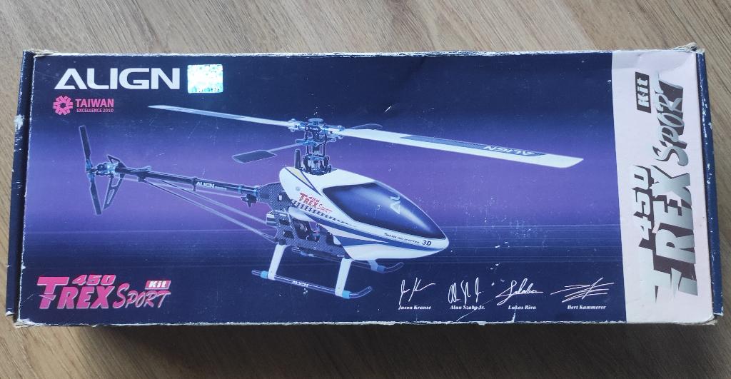 Align 450 Trex Sport kit (incompleet 10! Servo's), Ophalen of Verzenden, Gebruikt, Elektro, Helikopter