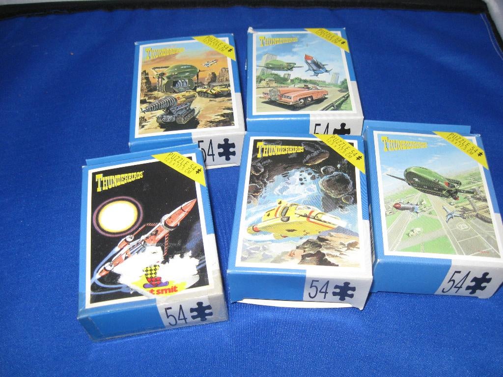 Thunderbird 5 "Minipuzzels", Verzamelen, Film en Tv, Overige typen, Ophalen of Verzenden