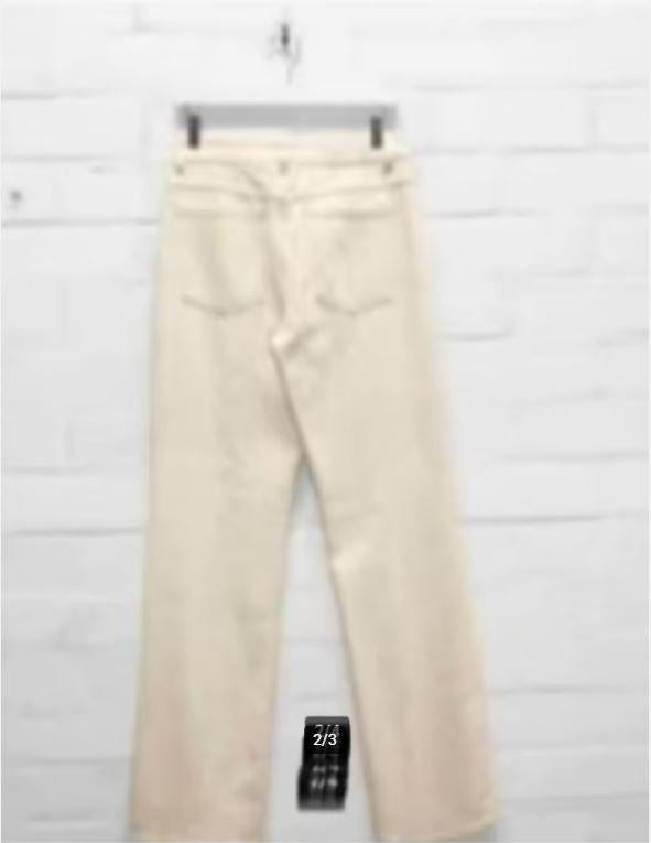 Closed - Mooie crèmekleurige broek maat 27 - Nieuw €190, Overige kleuren, Closed, Nieuw, Ophalen of Verzenden