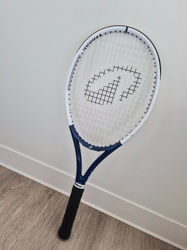 Kuikma Tennisracket L2 met Wilson Overgrip, Gebruikt, Ophalen of Verzenden, Racket, L2