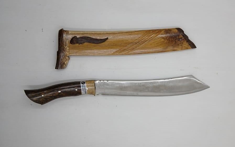 Nieuwe Golok Pattimura 30 cm Veerstaal GOL02, Antiek en Kunst, Verzenden