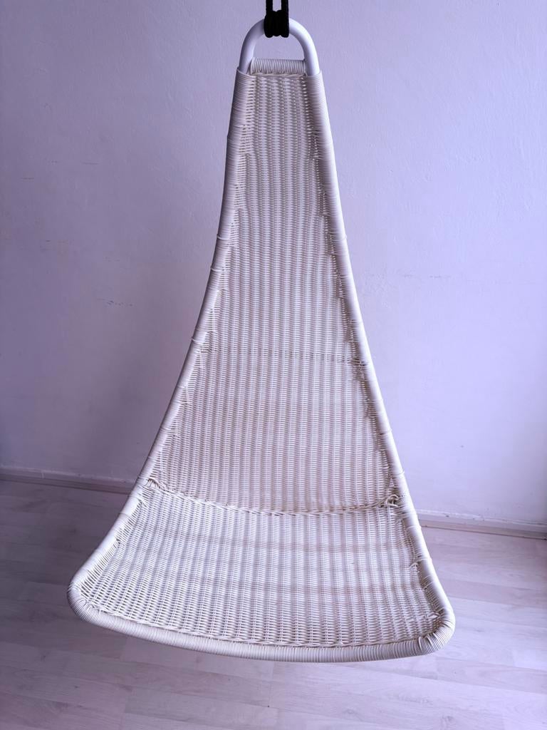 Vintage Ikea SVINGA hangstoel schommelstoel schommelstoel, Ophalen, Zo goed als nieuw