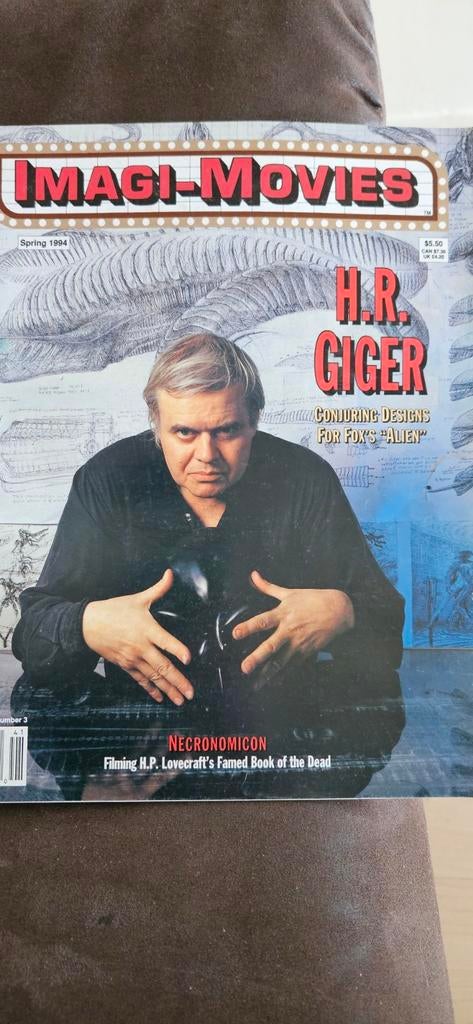 Imagi-Movies Spring 1994 - H.R. Giger, Ophalen of Verzenden, Gelezen, Muziek, Film of Tv