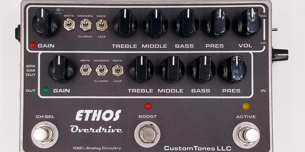 Ethos Overdrive Amp, Dumble pedal MET poweramp, Muziek en Instrumenten, Ophalen of Verzenden, Zo goed als nieuw, Minder dan 50 watt