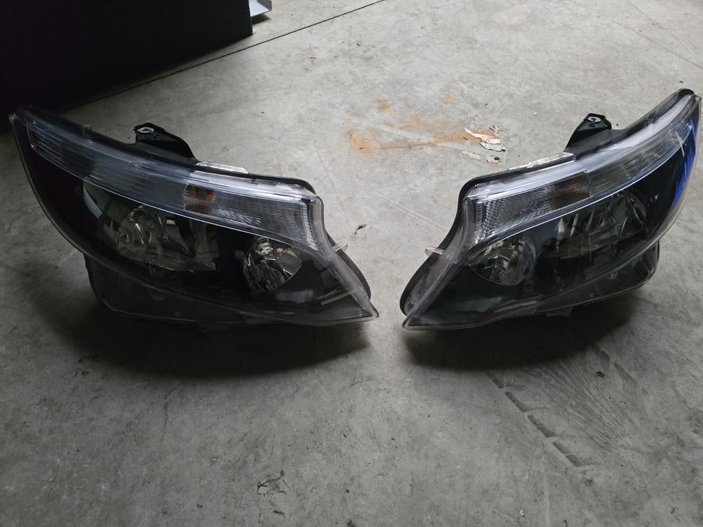 Originele Mercedes Vito V Klasse W447 Koplampen, Gebruikt, Mercedes-Benz, Ophalen of Verzenden, Mercedes-Benz