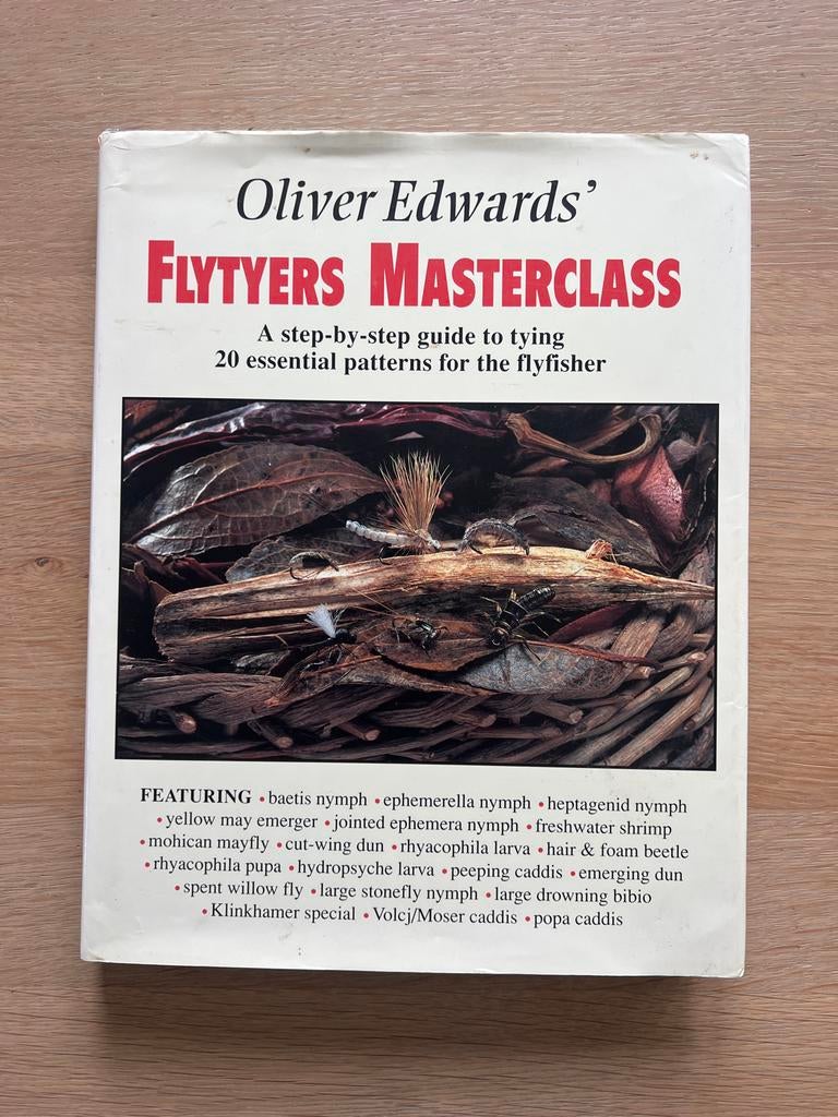 Oliver Edwards Flytyers Masterclass - Vliegbinden, Watersport en Boten, Ophalen of Verzenden, Gebruikt