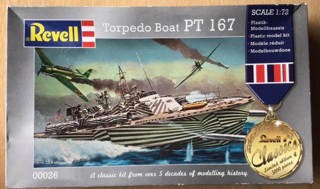 Bouwdoos Torpedo boot PT 167 - Revell - NIEUW, Ophalen of Verzenden, Nieuw, 1:50 tot 1:200, Revell