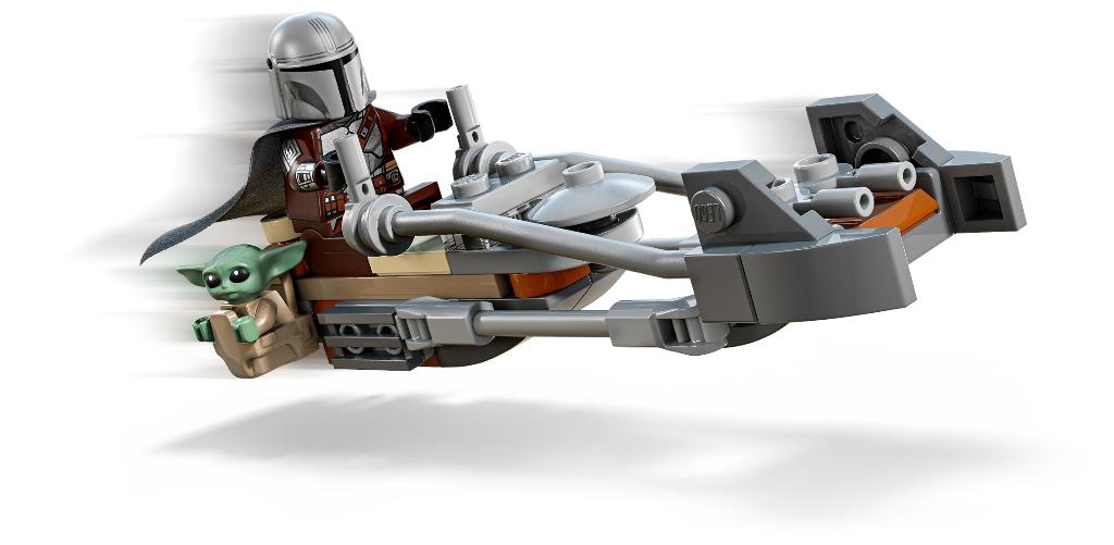 LEGO Star Wars 75436 De Mandalorian en Grogu's Speederbike, Ophalen of Verzenden, Nieuw, Complete set, Lego