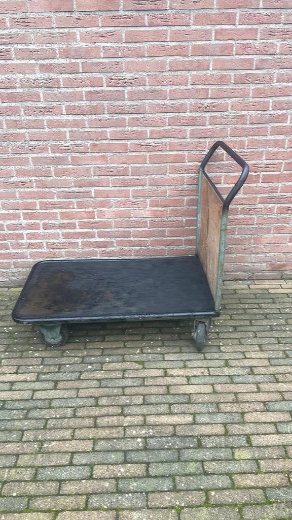 Magazijn wagen, Doe-het-zelf en Verbouw, Transportwagens, 100 liter of meer, Ophalen, Transportkar