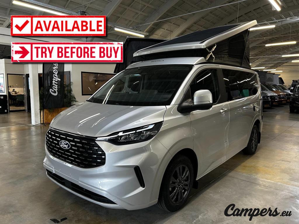 Ford Nugget L1 Titanium 170PK A8 Automaat Westfalia SOLAR, Automaat, Buscamper of Camperbus, Airconditioning, Bedrijf