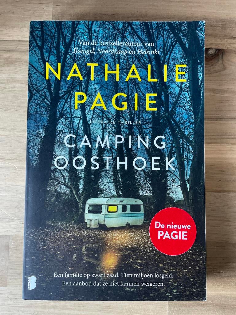 Camping Oosthoek - Nathalie Pagie (Literaire thriller), Ophalen of Verzenden, Zo goed als nieuw, Nederland