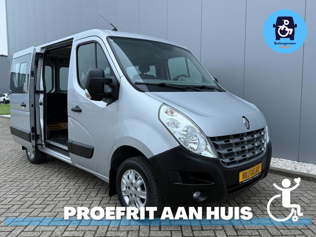 Renault Master 2.3 Rolstoelbus AIRCO Handgas Zelfrijder of m, 12 maanden, Gebruikt, Zwart, 4 cilinders
