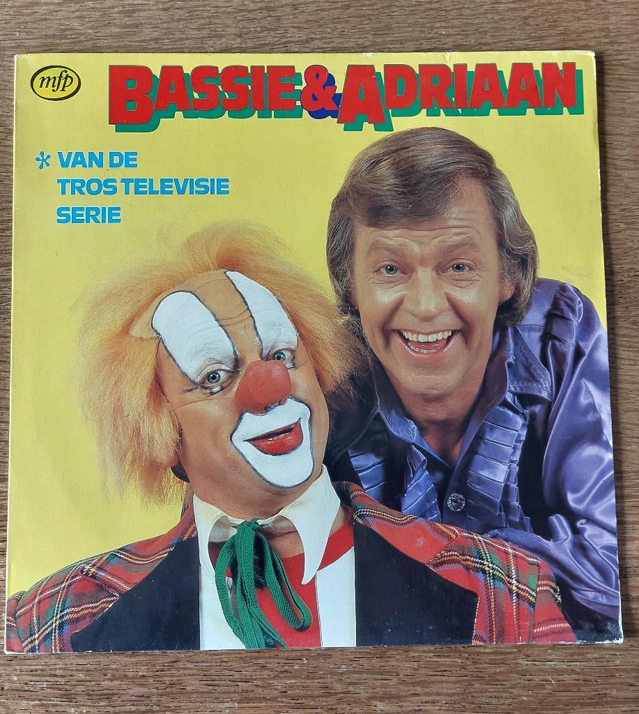 132445  LP  Bassie en Adriaan, Cd's en Dvd's, Vinyl | Kinderen en Jeugd, Ophalen of Verzenden, Gebruikt, Muziek, 6 tot 9 jaar