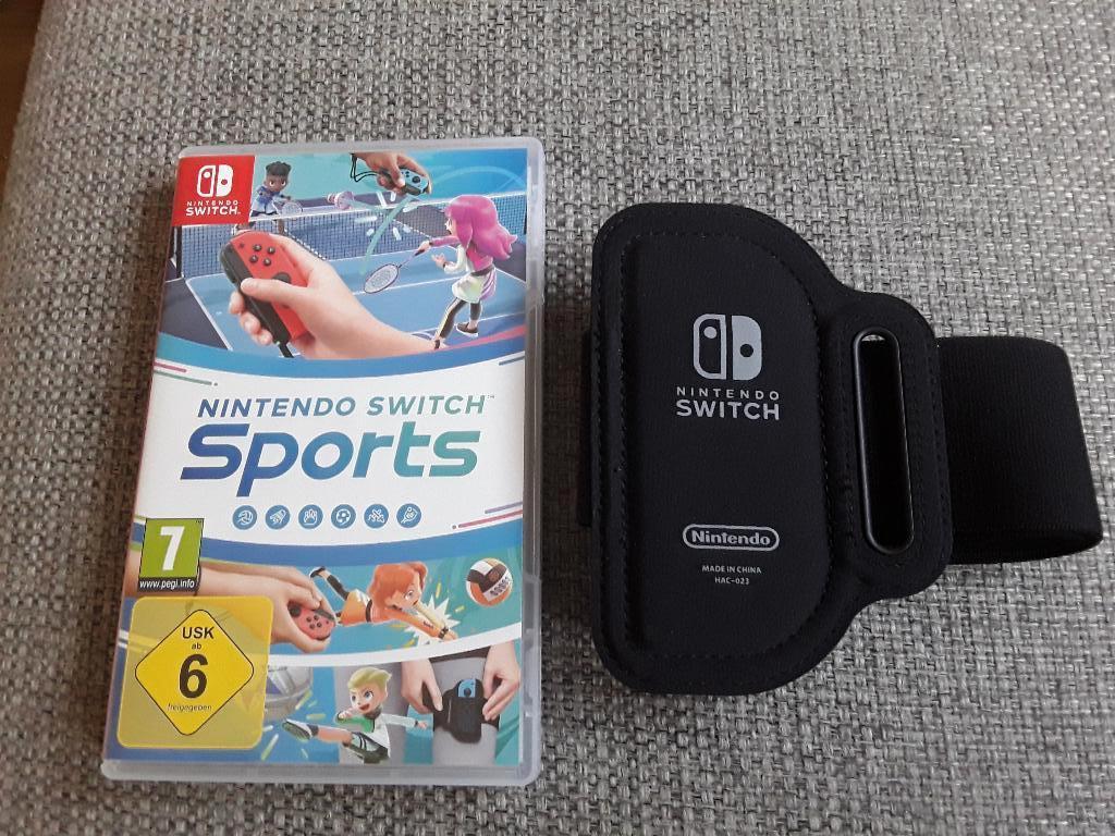 Nintendo Switch Game Nintendo Switch Sports + Beenband, Online, Ophalen of Verzenden, Zo goed als nieuw, 3 spelers of meer