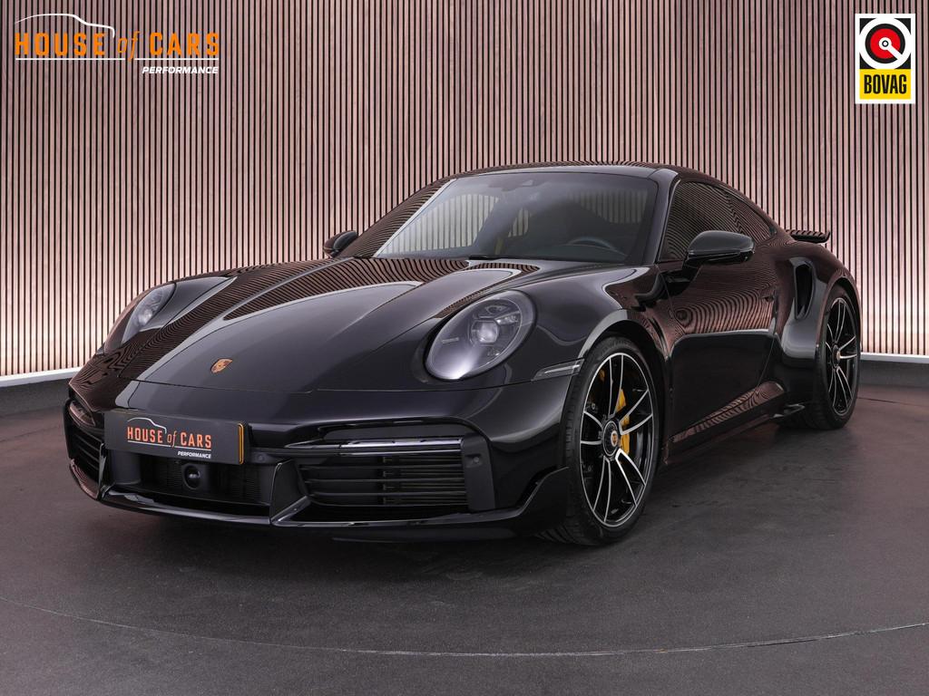 Porsche 911 Turbo S 3.8 650pk |dealer onderhouden|Aero-pakke, Automaat, Gebruikt, 4 stoelen, Zwart