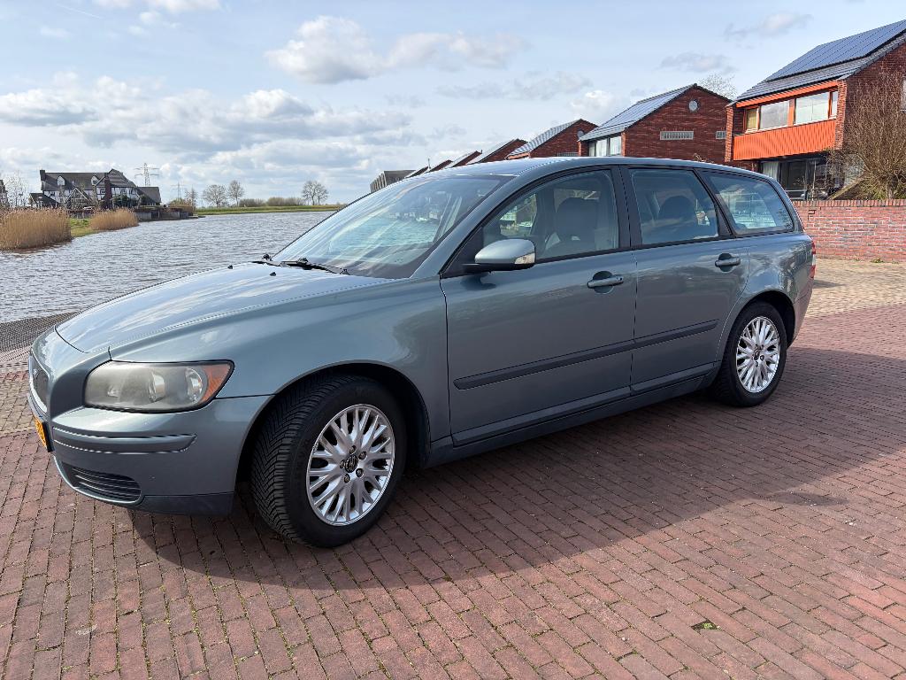 Volvo V50 1.8 2004 Groen, Auto's, Voorwielaandrijving, 4 cilinders, Trekhaak, Stationwagon