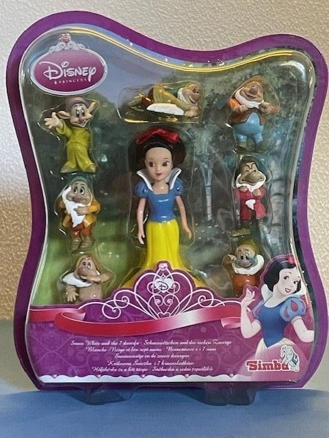 Speelset Sneeuwwitje en de 7 dwergen van Simba, Ophalen of Verzenden, Sneeuwwitje of Doornroosje, Nieuw, Beeldje of Figuurtje