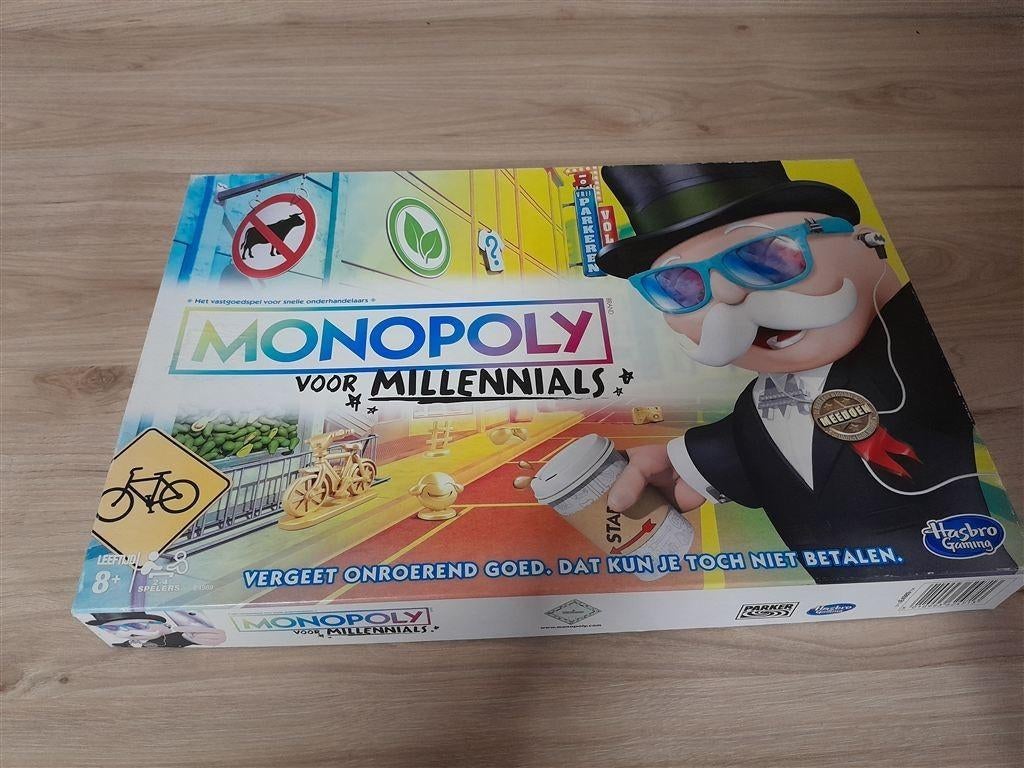 monopoly voor millennials [s1189], Verzenden, Zo goed als nieuw