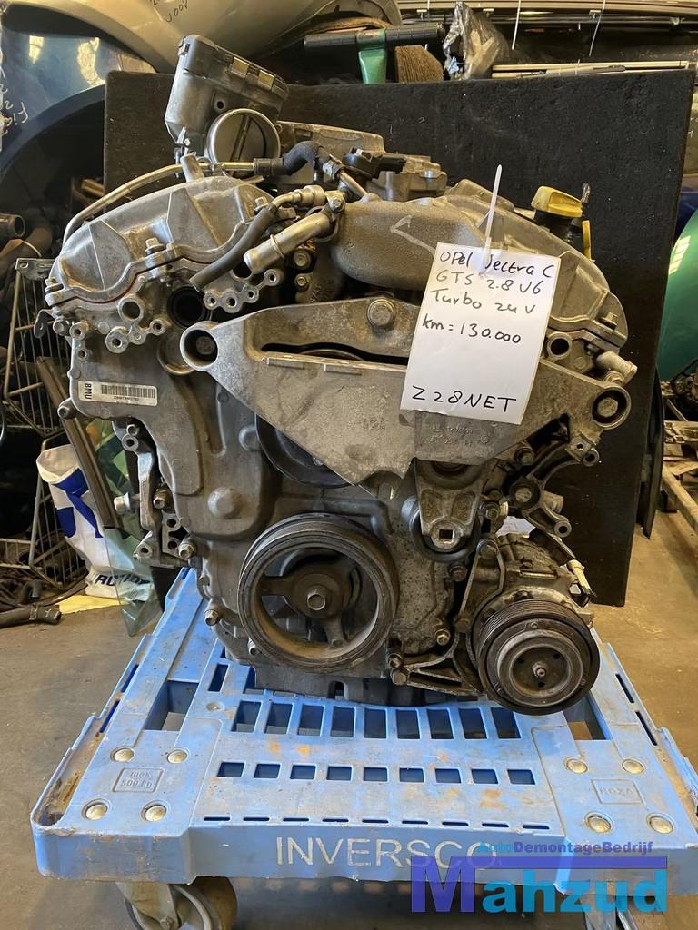 OPEL Vectra C GTS 2.8 24V V6 TURBO MOTORBLOK Z28NET, Auto-onderdelen, Motor en Toebehoren, Opel, Gebruikt, Ophalen of Verzenden