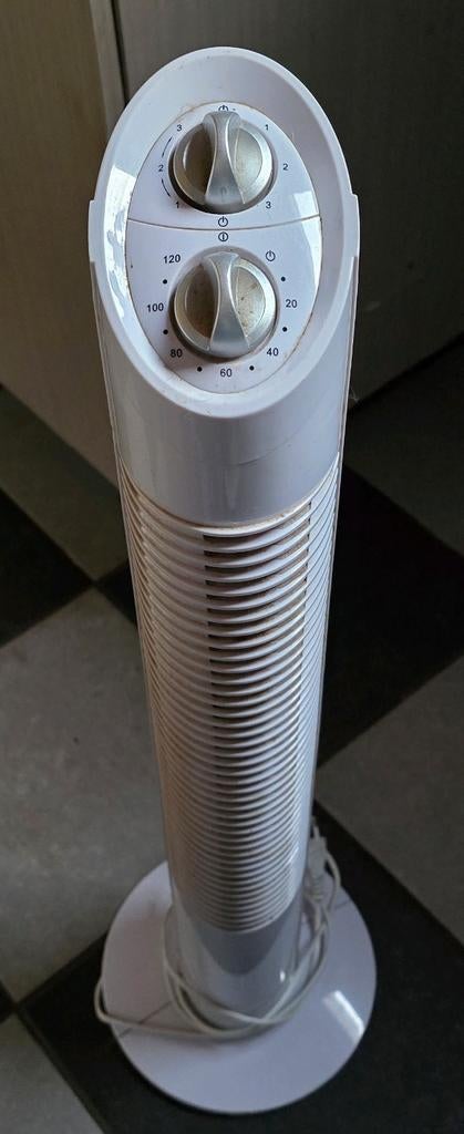 Ventilator toren (wit), Ophalen, Torenventilator