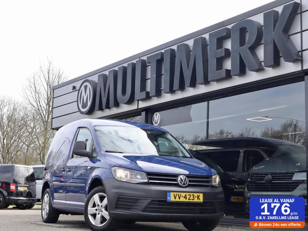 Volkswagen Caddy 2.0 TDI DSG 150pk, Navigatie, Trekhaak, LMV, Auto's, Bestelauto's, Stof, Gebruikt, Euro 6, 4 cilinders