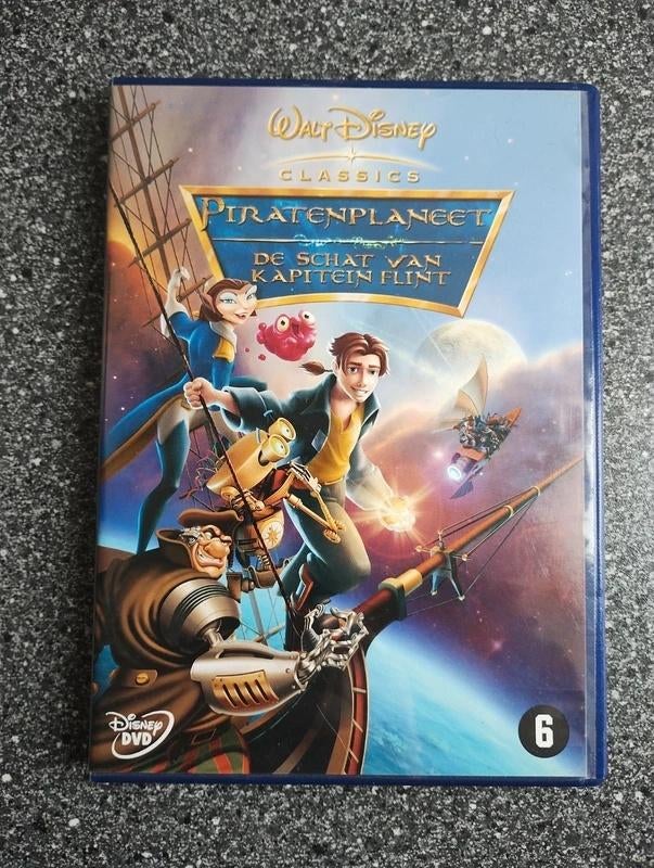 Walt Disney Classics Piratenplaneet, Tekenfilm, Verzenden, Amerikaans, Zo goed als nieuw