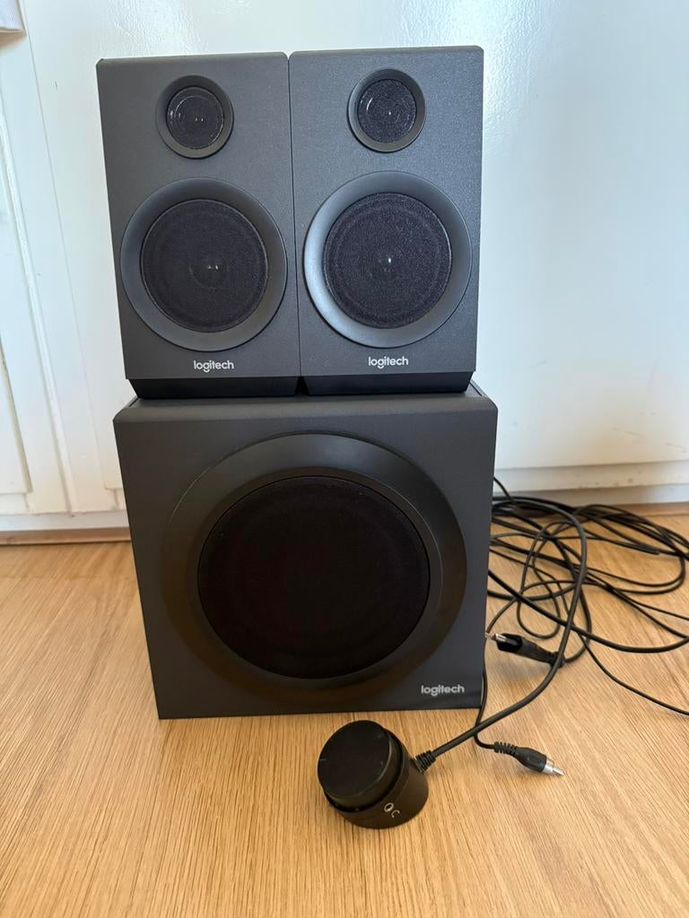 Logitech speaker, Computers en Software, Pc speakers, Ophalen, Zo goed als nieuw, Audiokanaal 2.1, Logitech