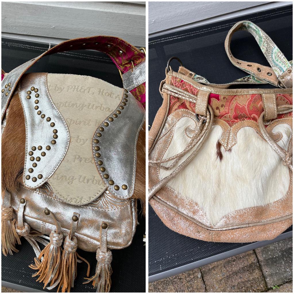 PH&T schoudertas 2 stuks +portemonnee alles in 1 koop €45.00, Ophalen of Verzenden, Zo goed als nieuw