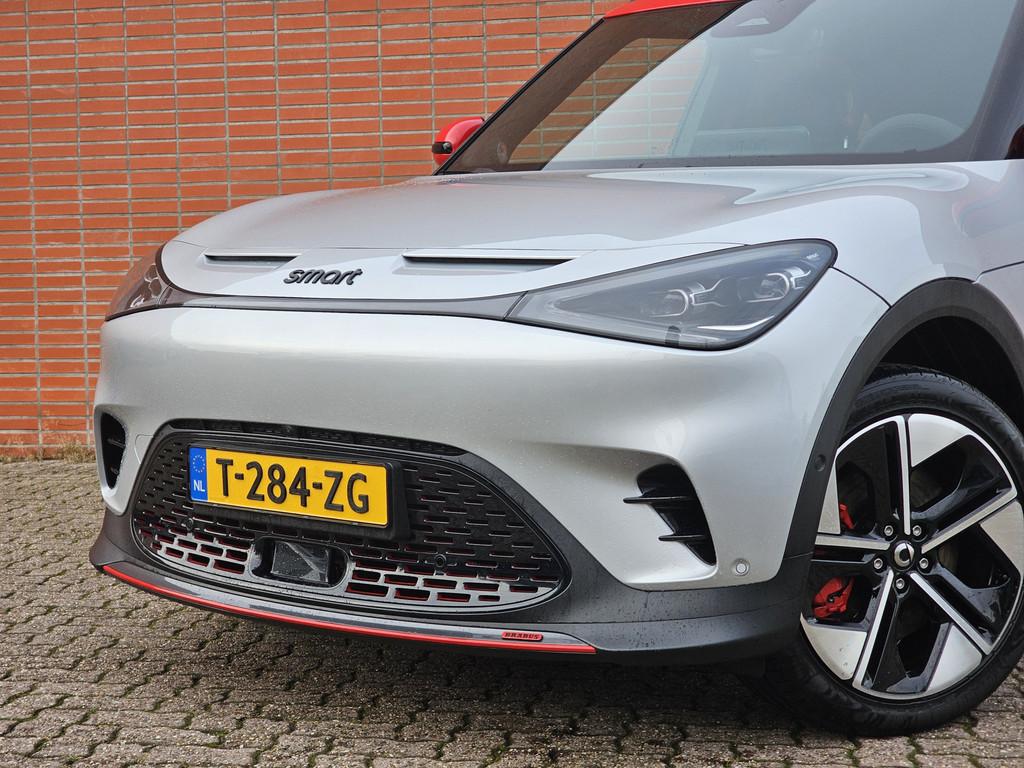 Smart #1 BRABUS | 22kW | Panoramadak | Beats Audio | Head-up, Automaat, Gebruikt, Zwart, 156 pk