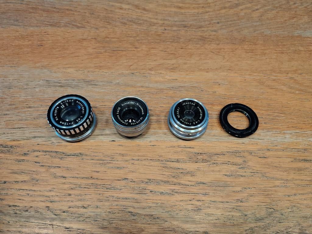 Vintage objectieven voor DoKa, Ophalen